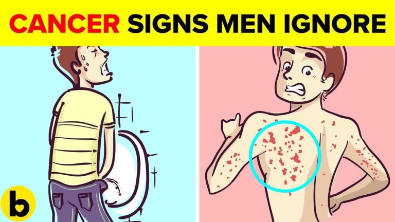 9 Signs Of Cancer Mostly Ignored By Men